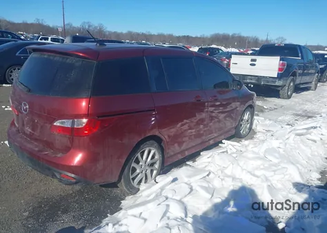 2012 Mazda Mazda5 Grand Touring from USA, damaged, VIN JM1CW2DL6C0140182